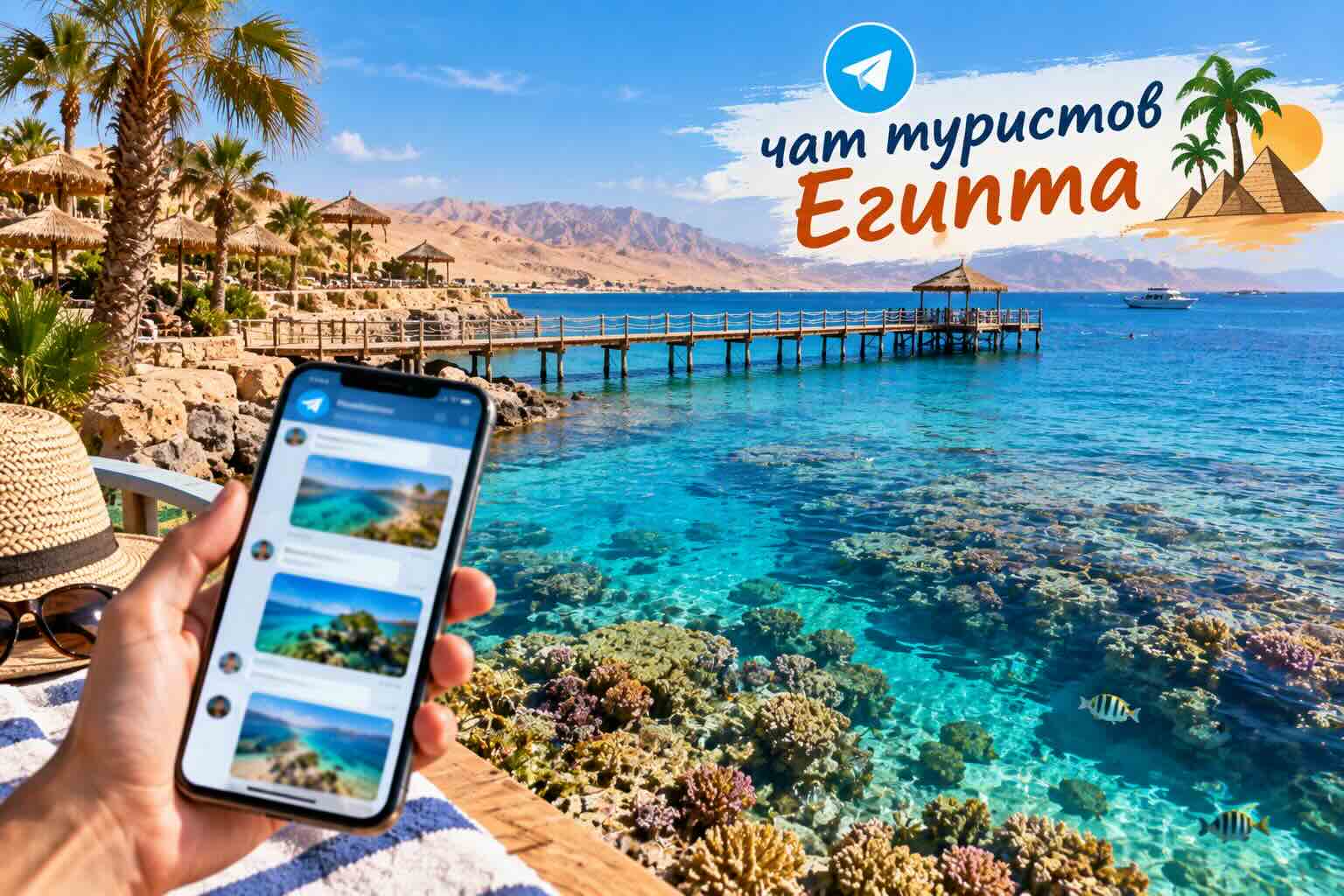 Чат туристов Египта в Telegram (ТГ): Шарм-эль-Шейх, Хургада и Красное море