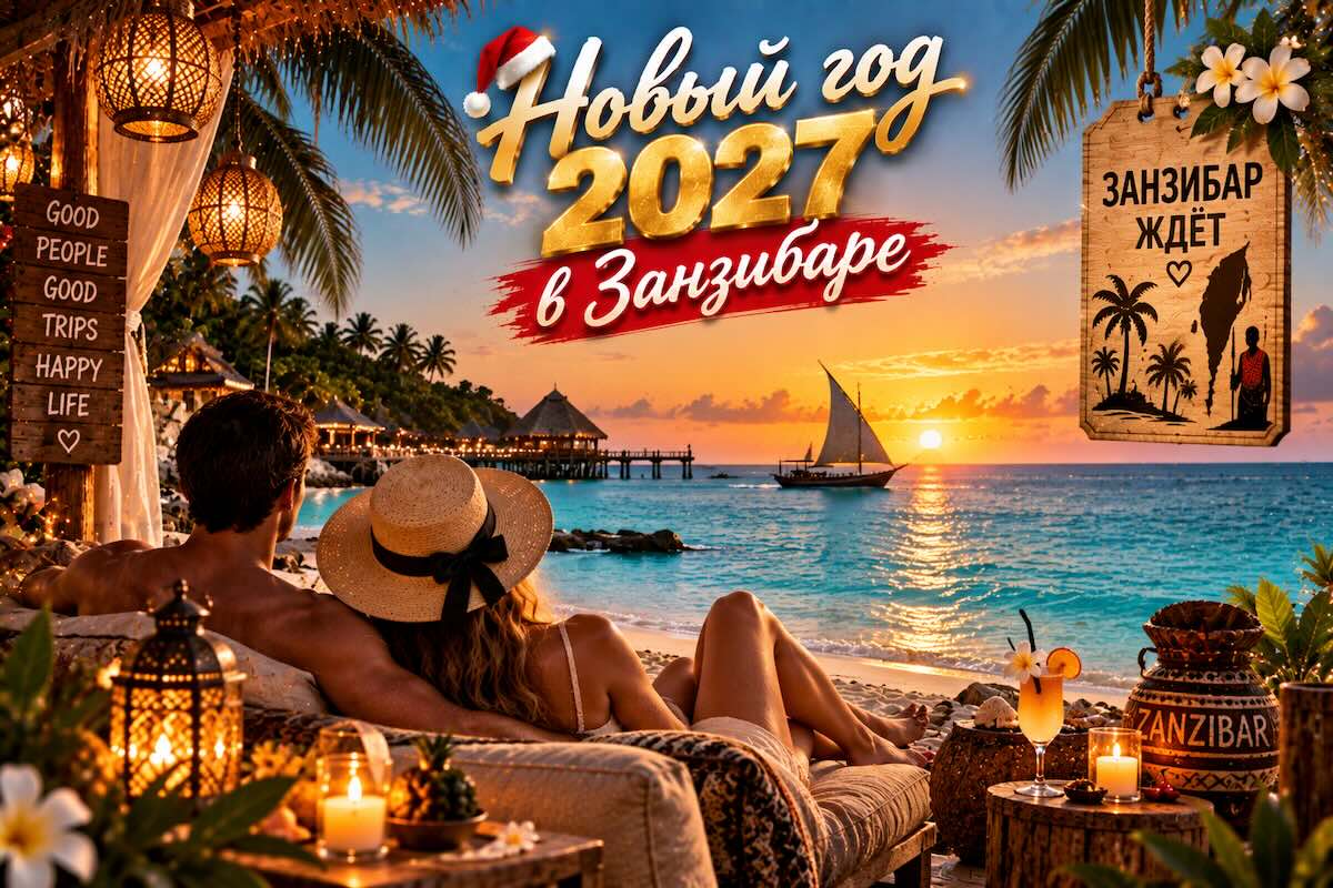 Новый год Танзания — новогодние туры в Танзанию и на Занзибар